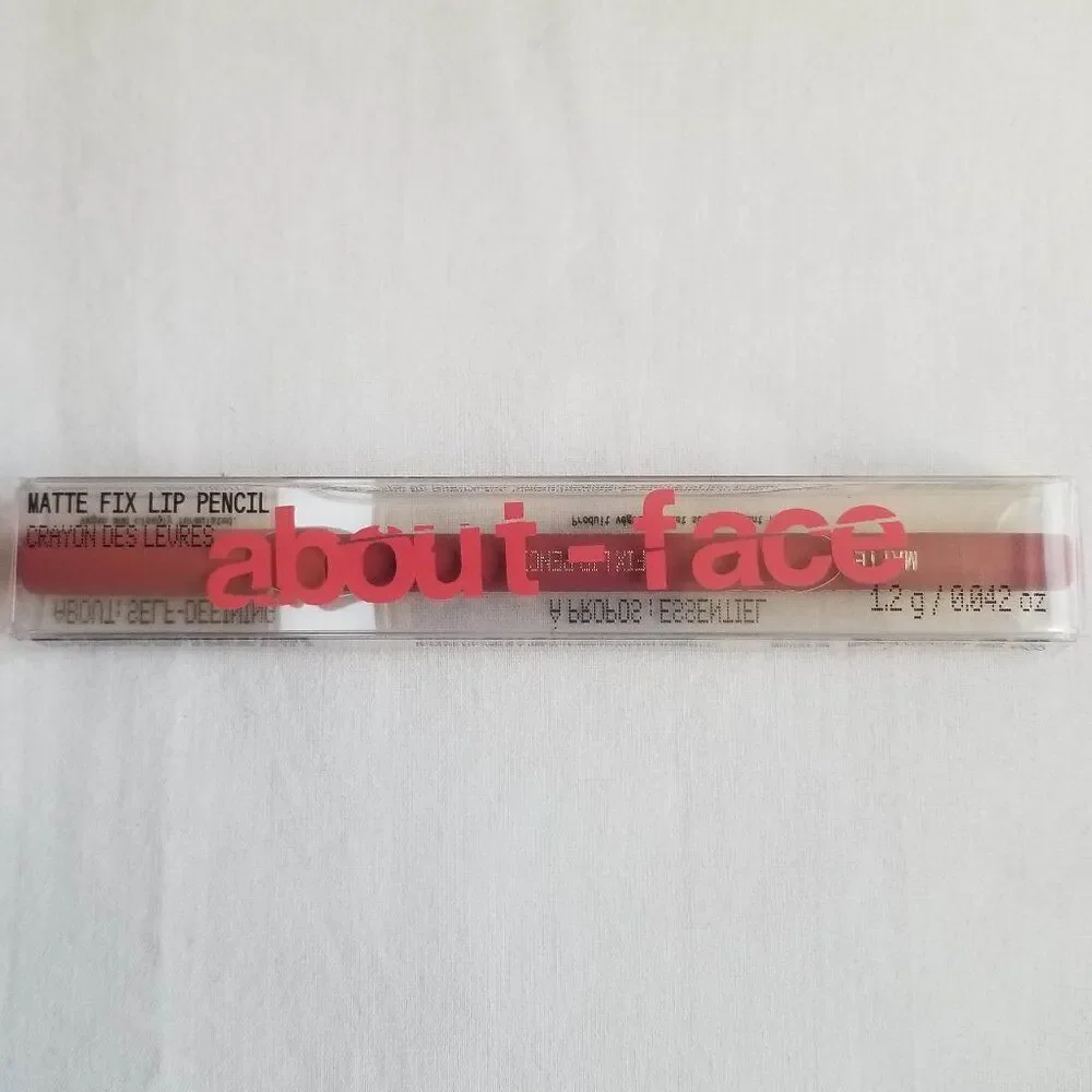 About-Face - Matte Fix Lip Pencil in Talking Backwards